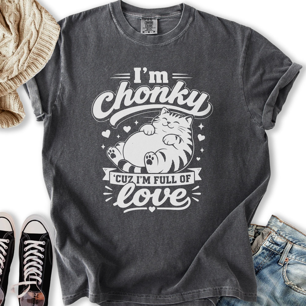 Love Chonky Cat T-Shirt