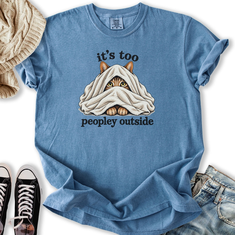 Too Peopley Outside Relaxed Tee
