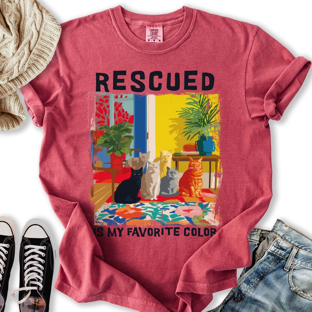 Rescued Is My Favorite T-Shirt