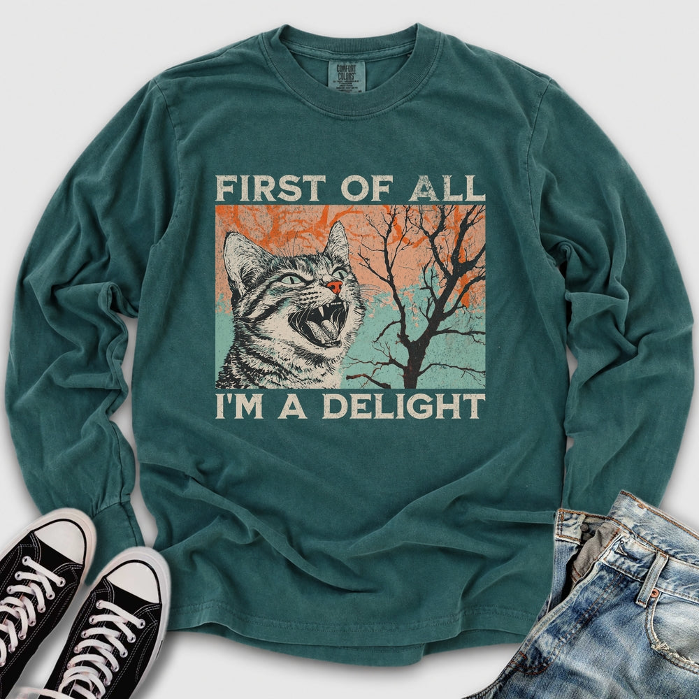 I'm A Delight Long Sleeve Tee