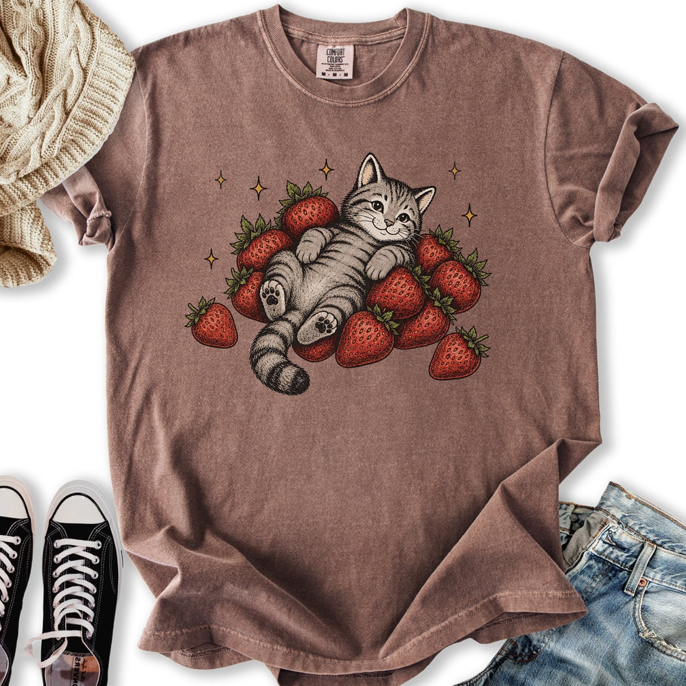Strawberry Cat T-Shirt