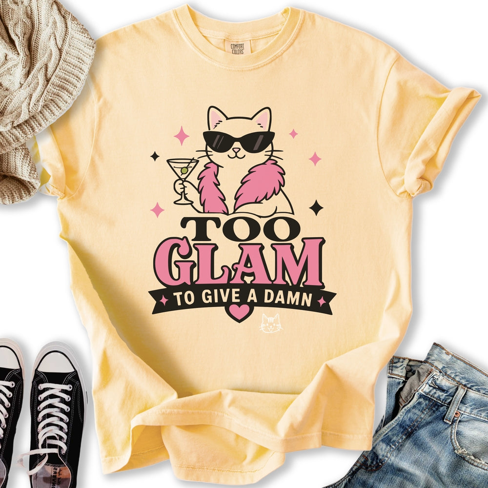 Too Glam Cat T-Shirt