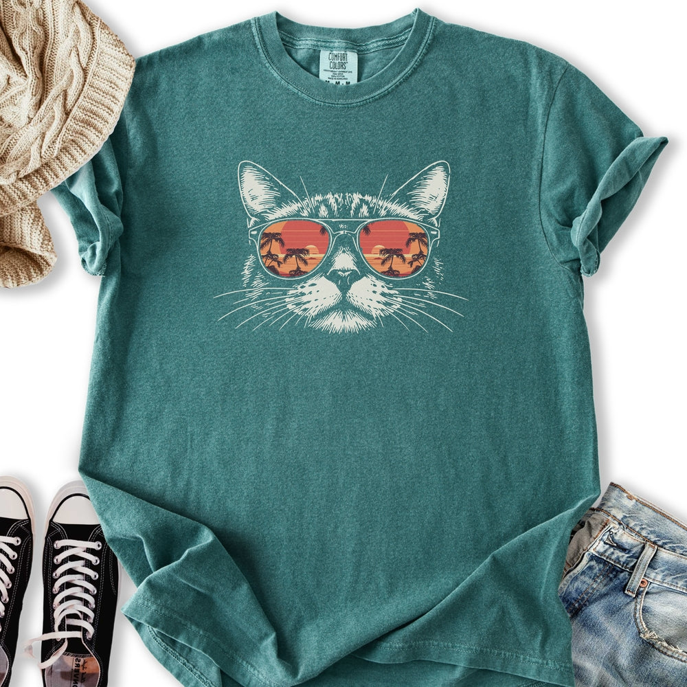 Sunset Cat T-Shirt