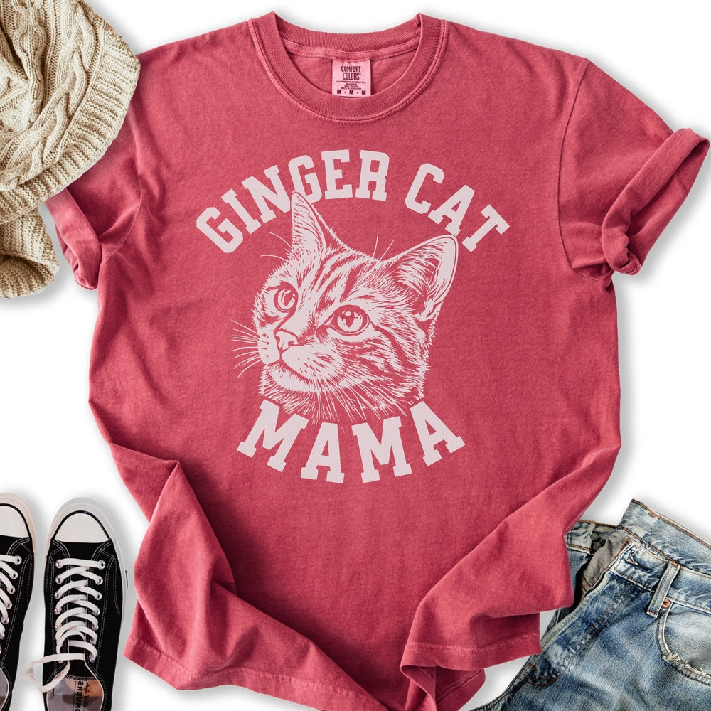 Ginger Cat Mama T-Shirt