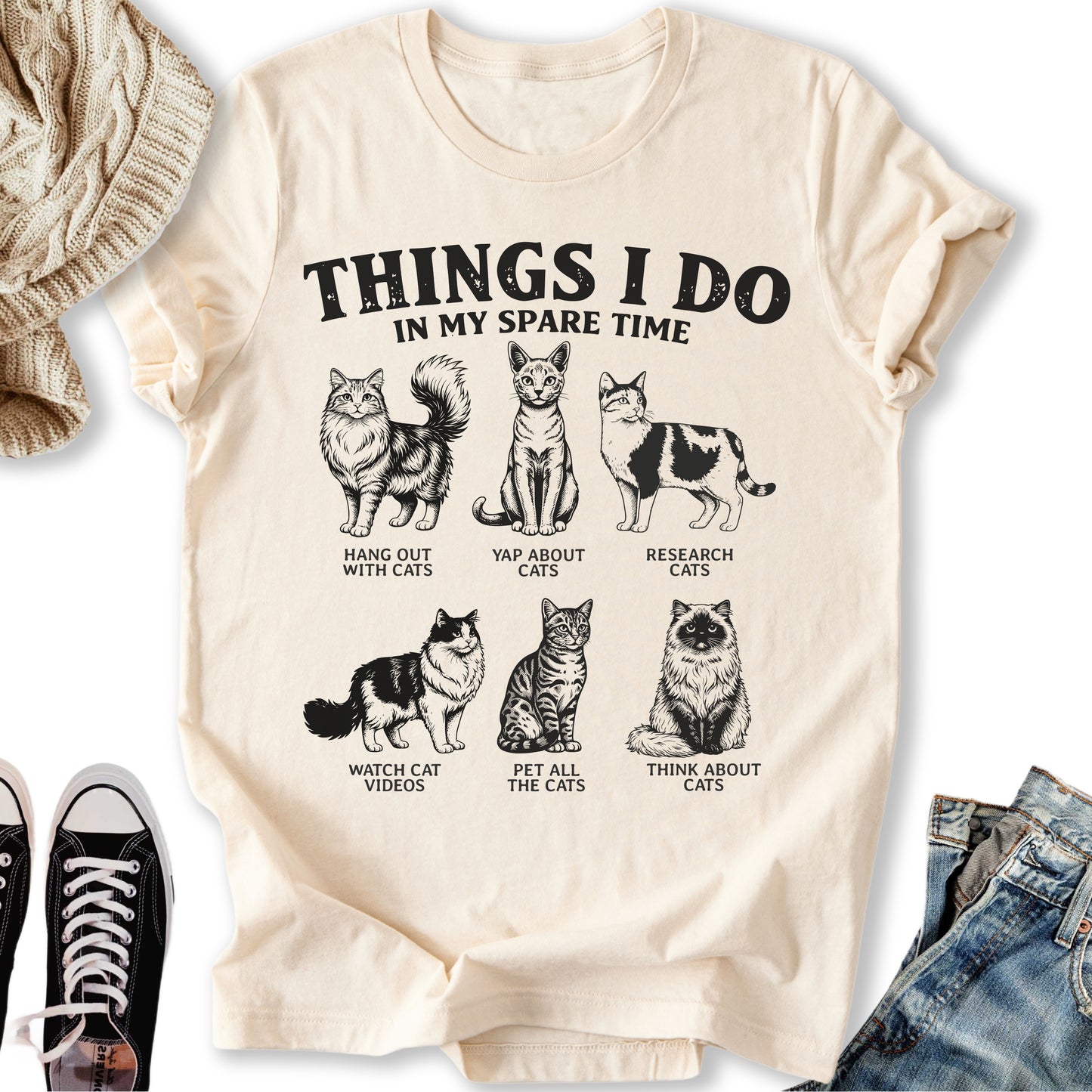 Cat Obsession T-Shirt