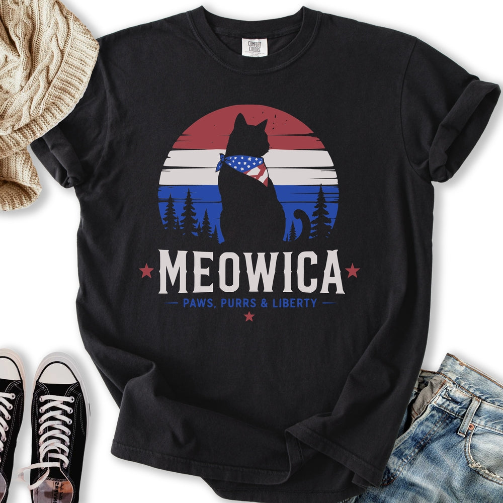Paws Purrs Liberty T-Shirt