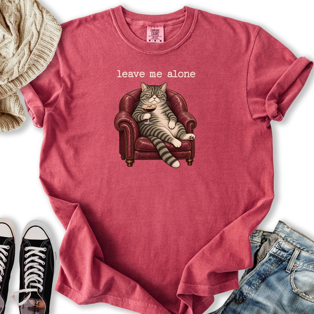 Grumpy Tabby Cat Relaxed Tee