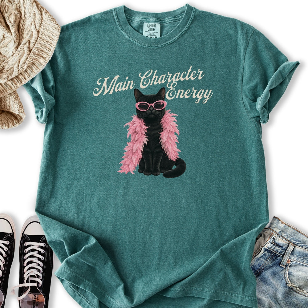Main Character Black Cat T-Shirt