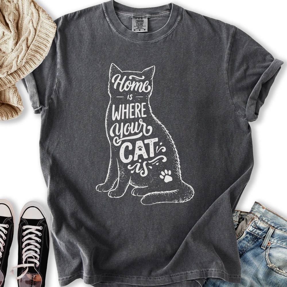 Where Your Cat Is T-Shirt