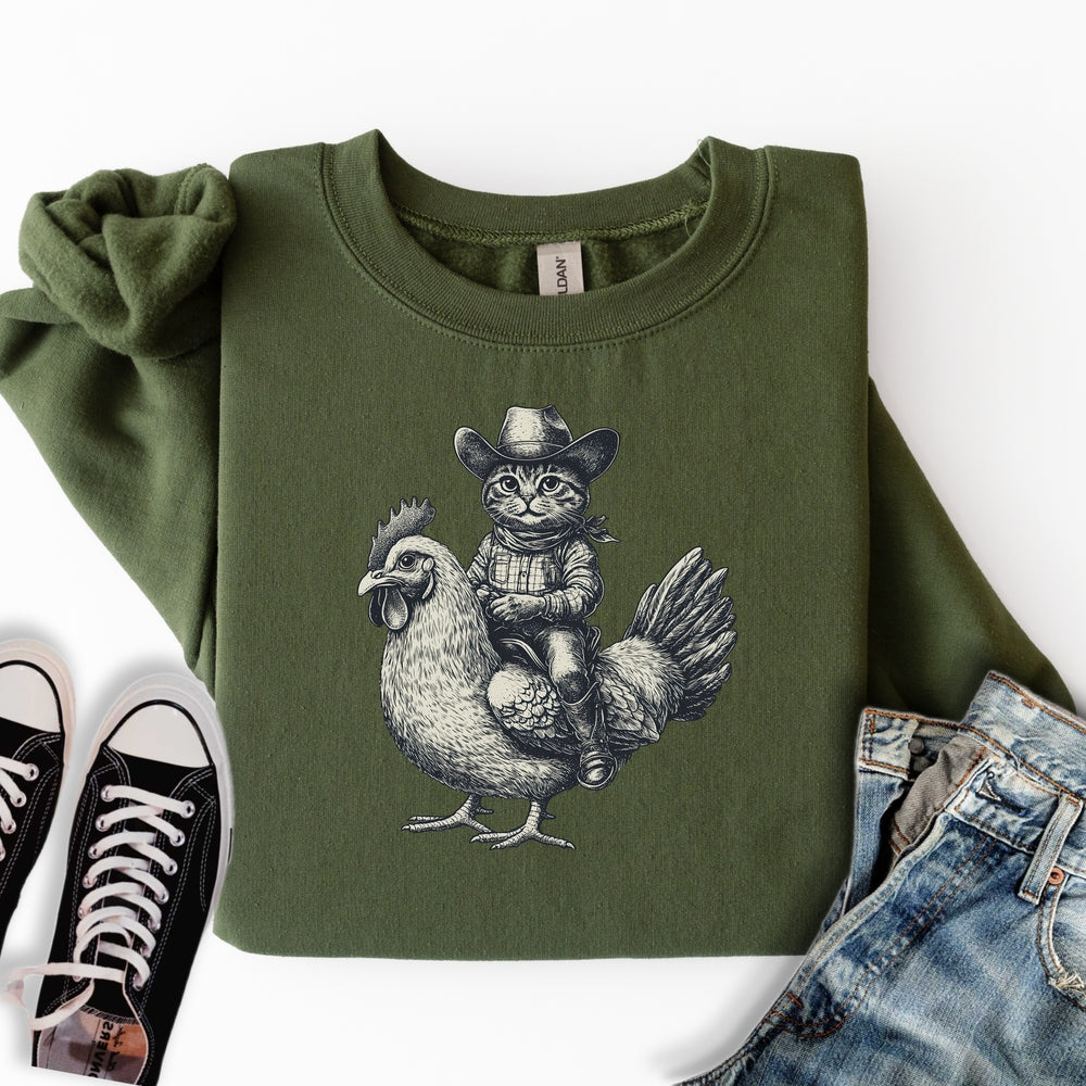 Cat Chicken Sweatshirt