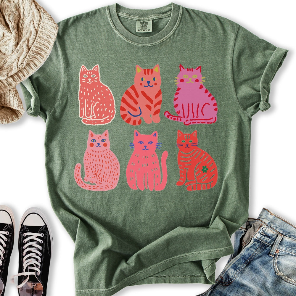 Pink Cats T-Shirt