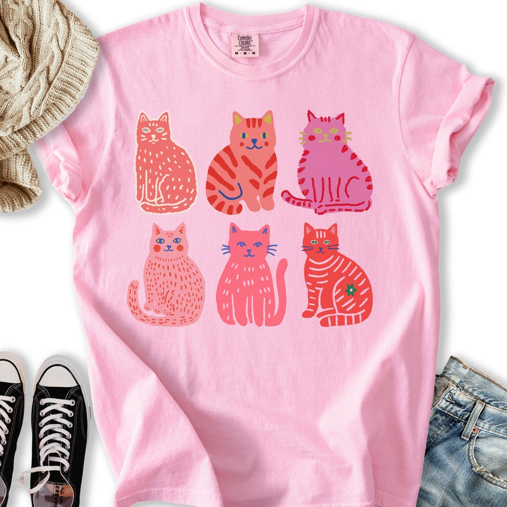Pink Cats T-Shirt