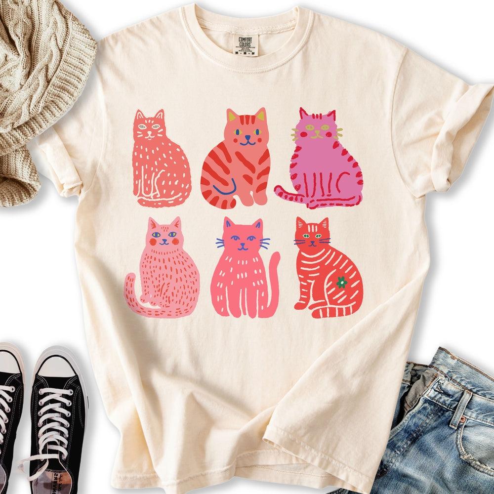 Pink Cats T-Shirt