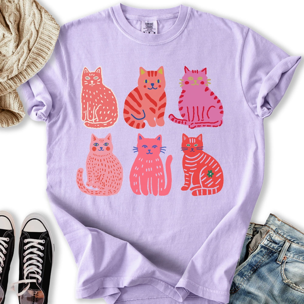Pink Cats T-Shirt