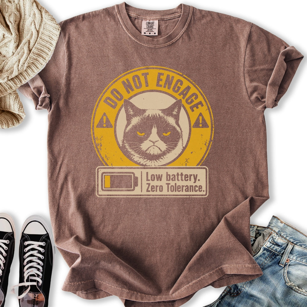 Do Not Engage Cat T-Shirt