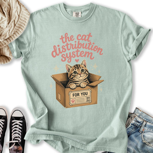 Cat Distribution System Relaxed Tee