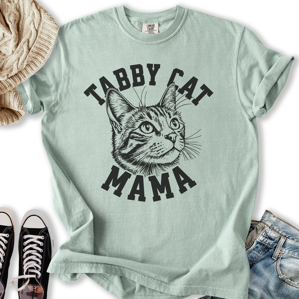 Tabby Cat Mama T-Shirt