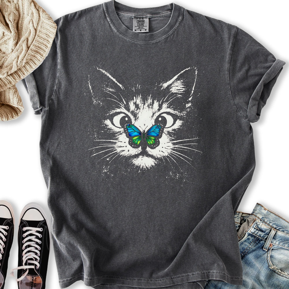 Butterfly Cat T-Shirt