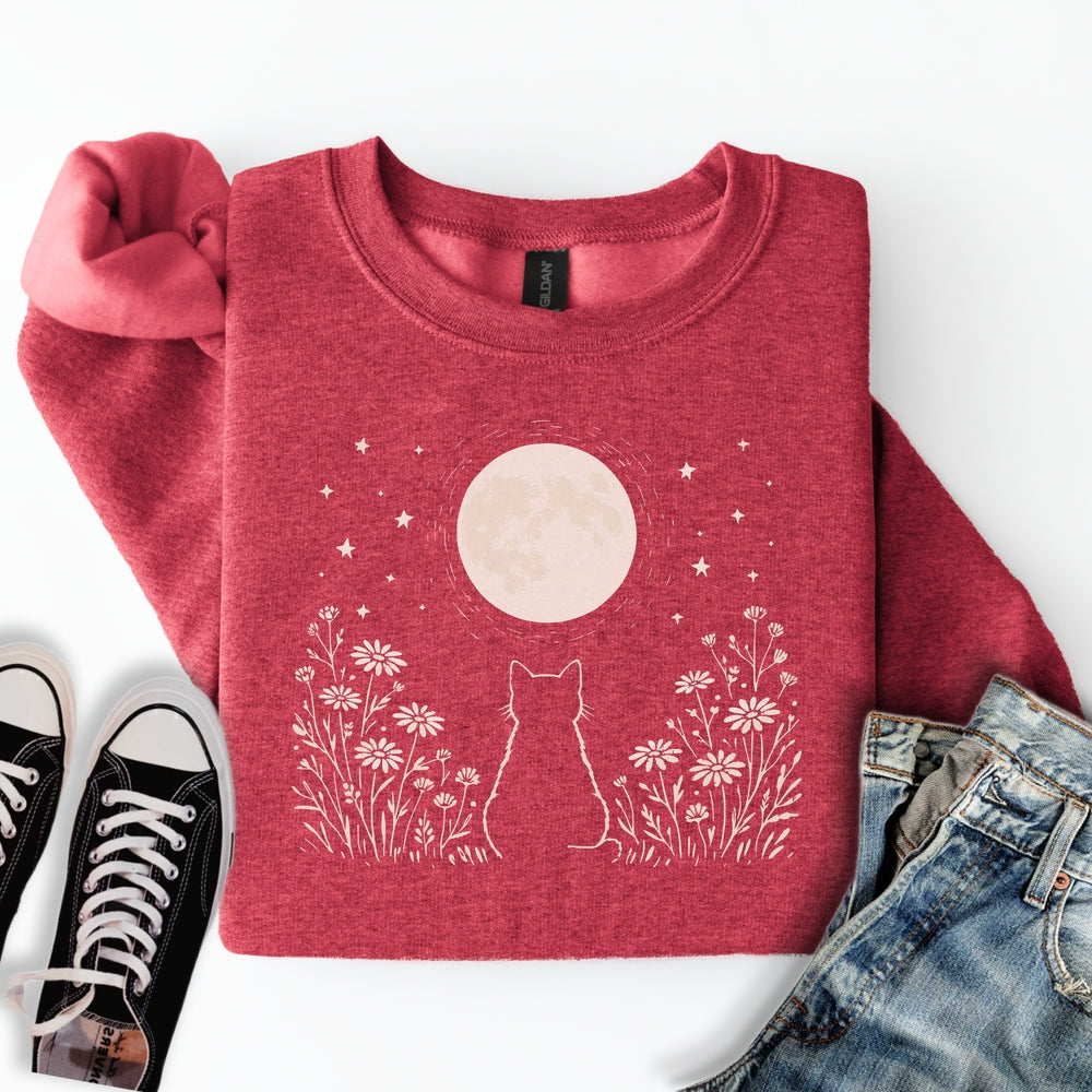 Kitten Moon Sweatshirt
