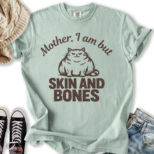 Skin and Bones Cat T-Shirt