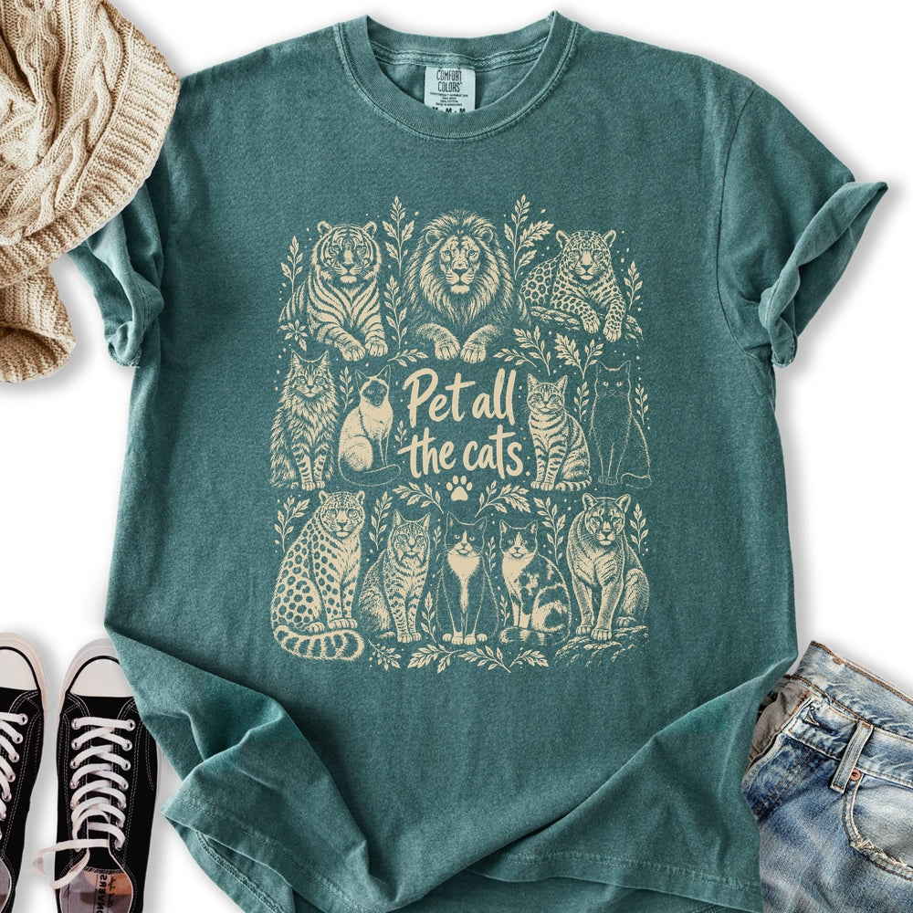 Pet The Cats Relaxed Tee