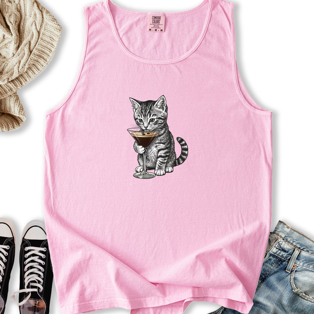 Kitten Espresso Martini Tank Top