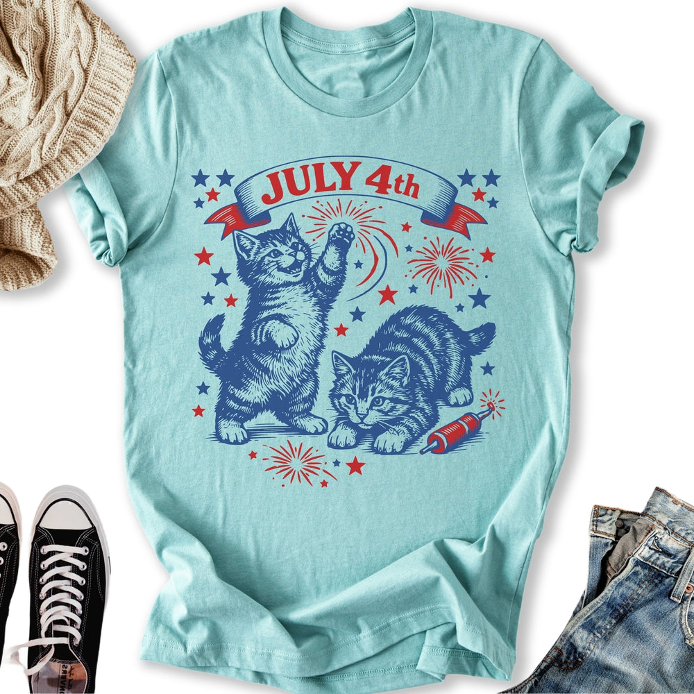 July 4th Kittens T-Shirt