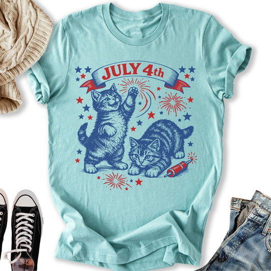 July 4th Kittens T-Shirt