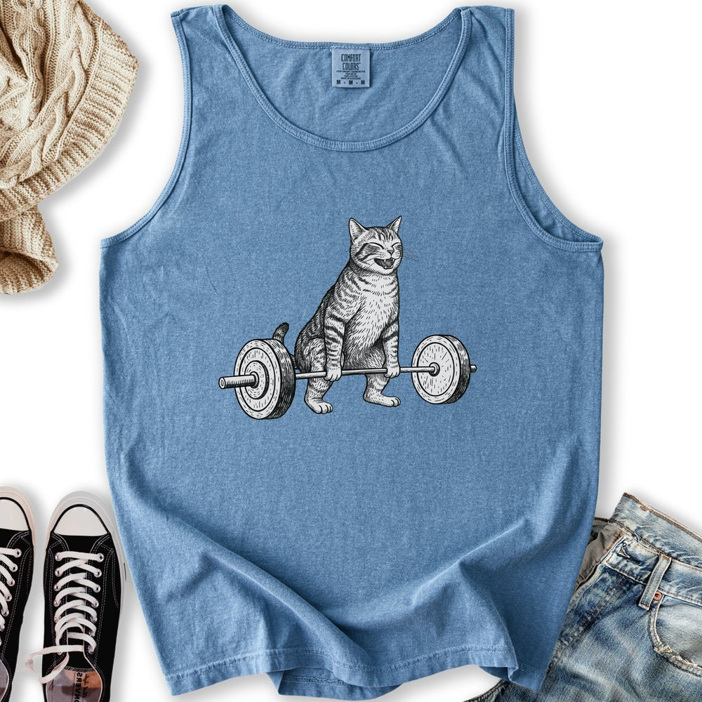 Deadlift Cat Tank