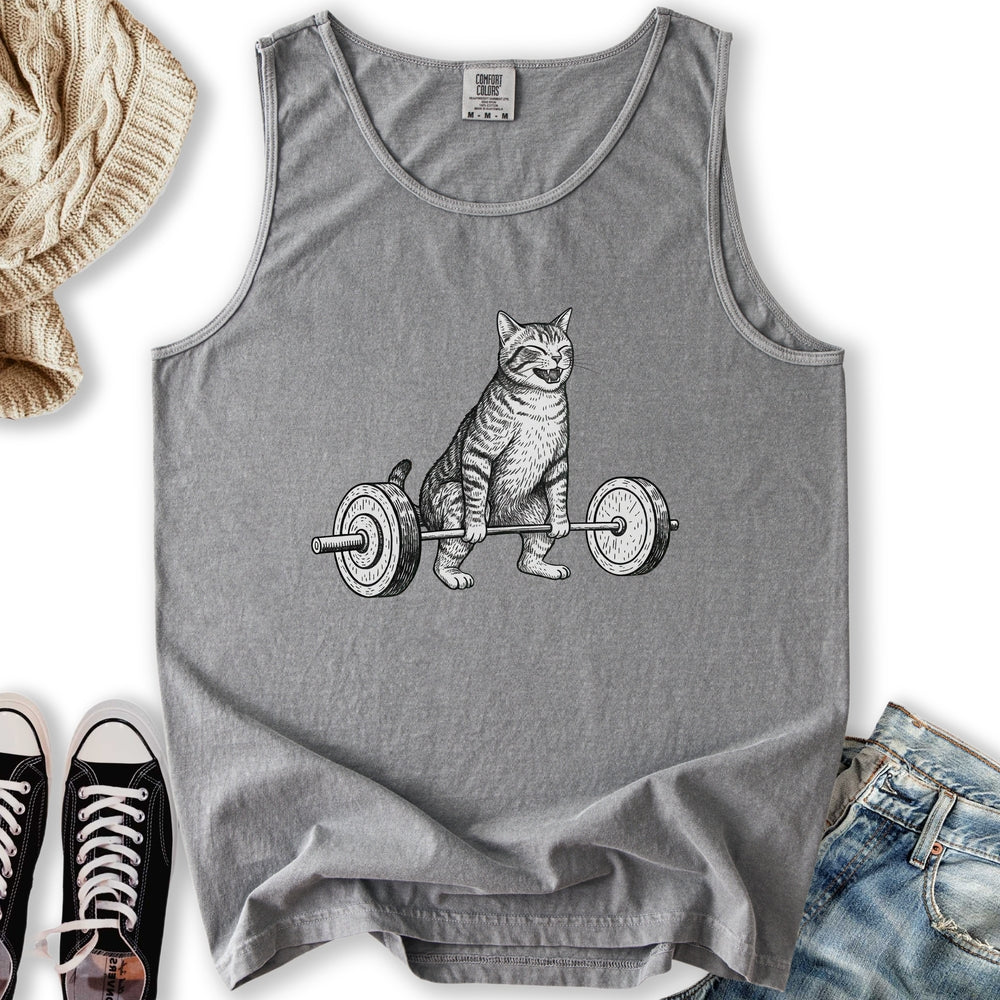 Deadlift Cat Tank