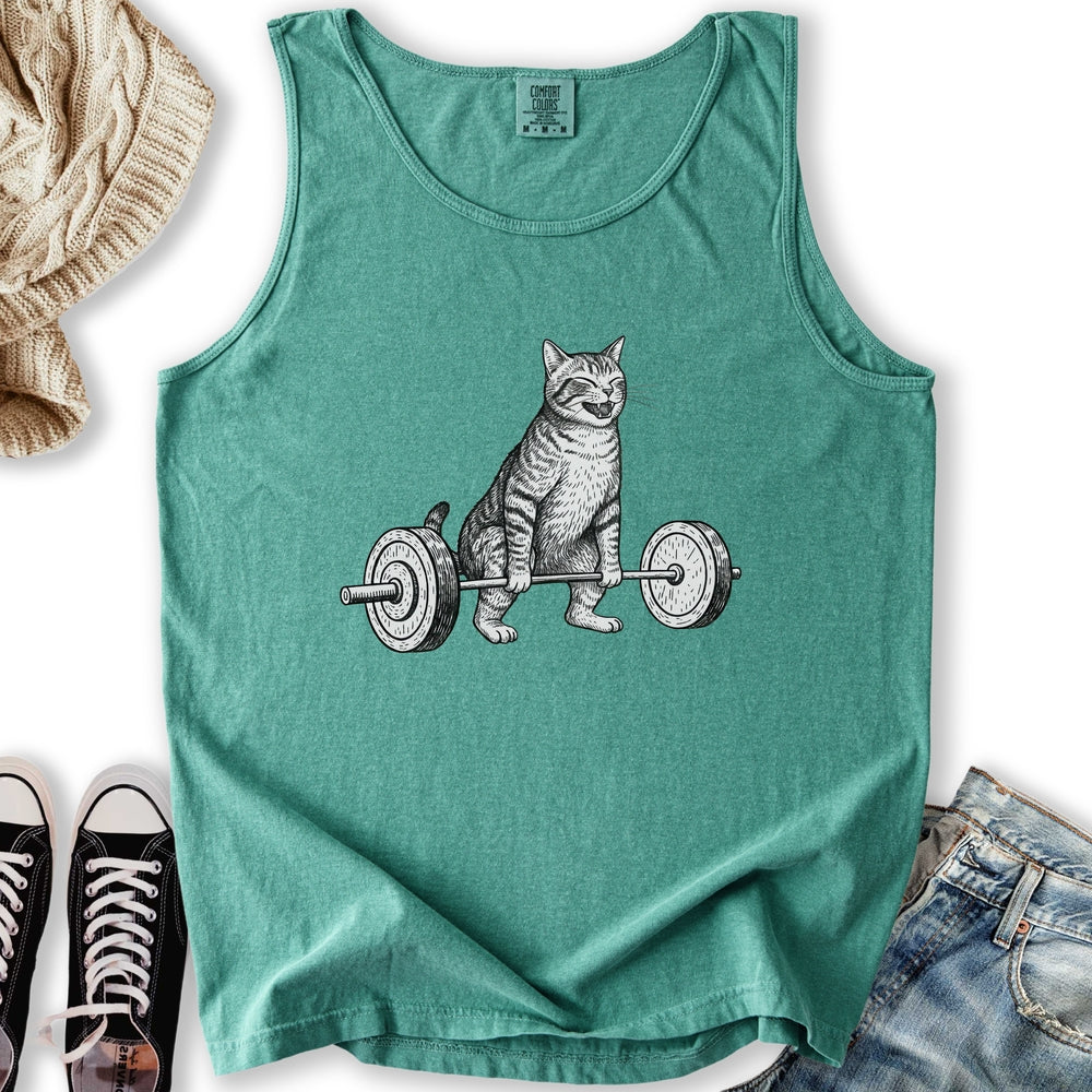 Deadlift Cat Tank