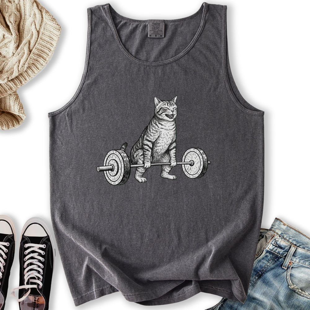 Deadlift Cat Tank