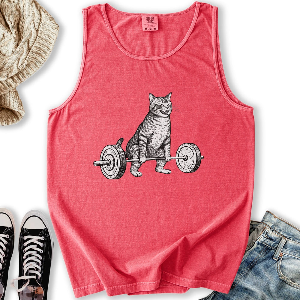 Deadlift Cat Tank