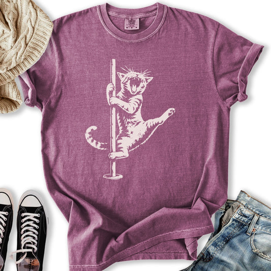 Cat Pole Dancer T-Shirt