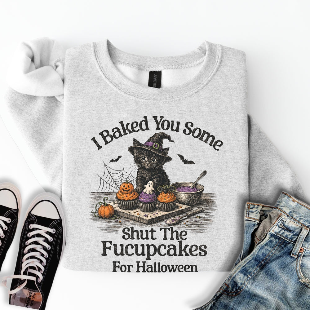 Fucupcakes For Halloween Sweatshirt