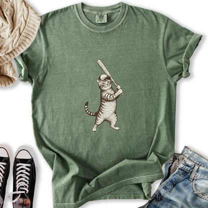 Baseball Cat T-Shirt
