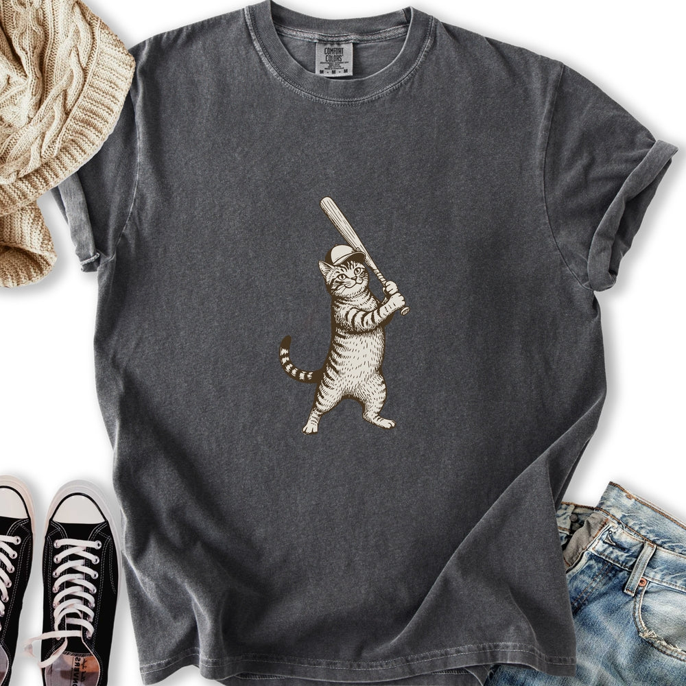 Baseball Cat T-Shirt