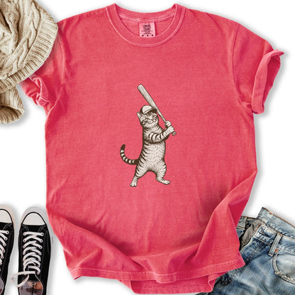 Baseball Cat T-Shirt