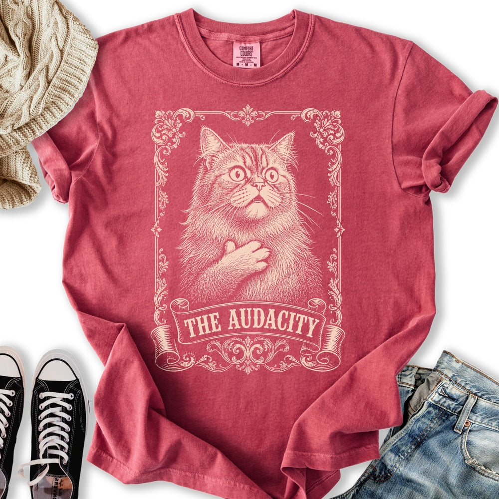 The Audacity Cat Relaxed Tee