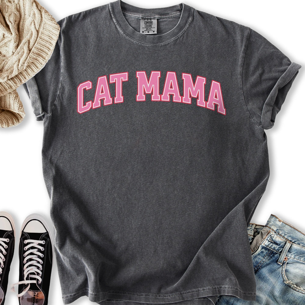 Pink Cat Mama T-Shirt