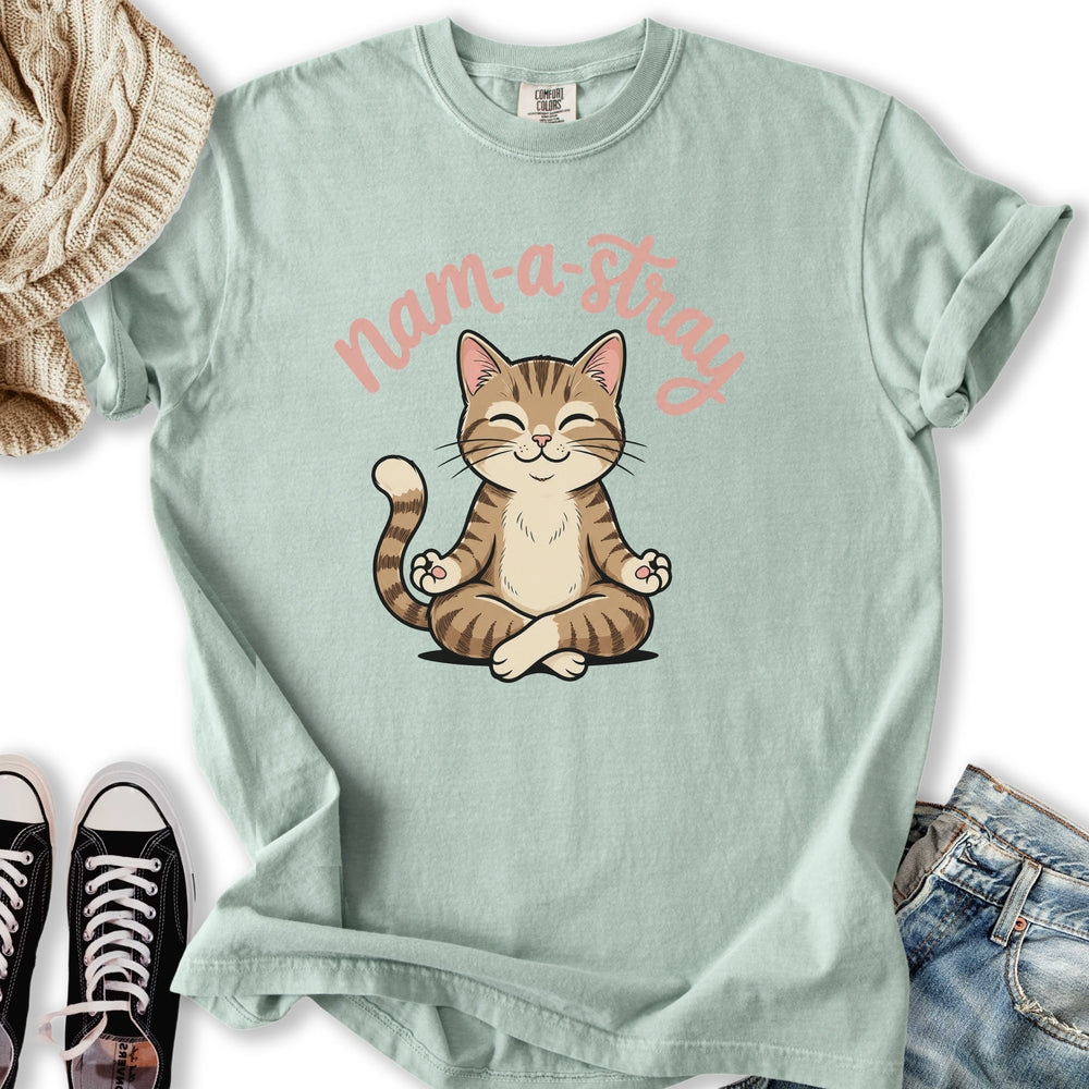Namastray Cat Relaxed Tee