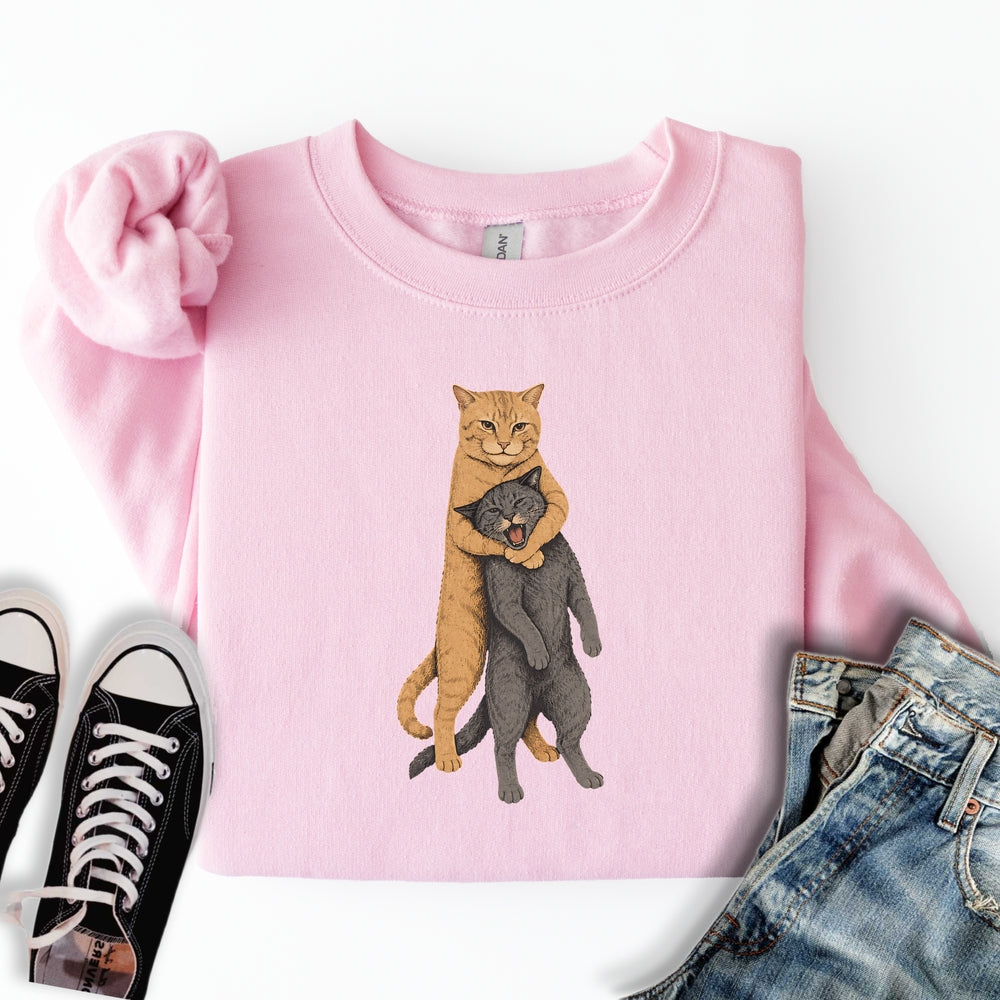 Cat Headlock Sweatshirt