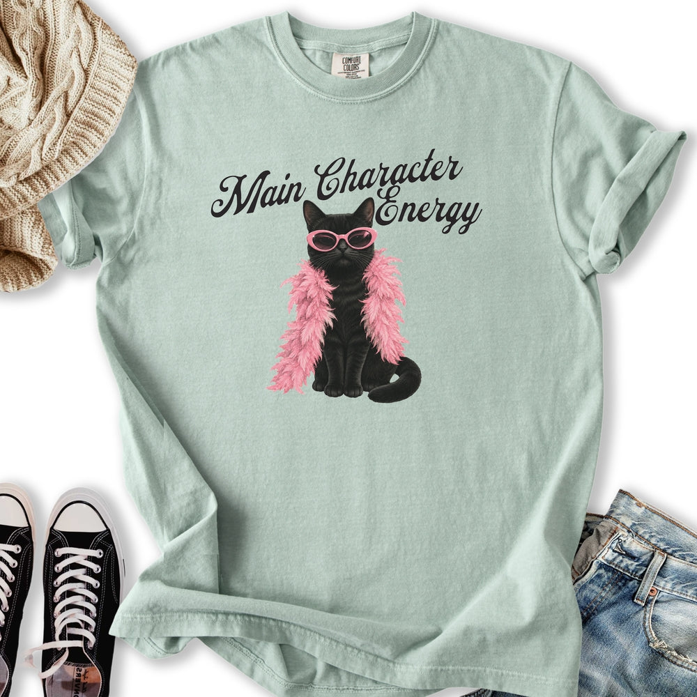 Main Character Black Cat T-Shirt