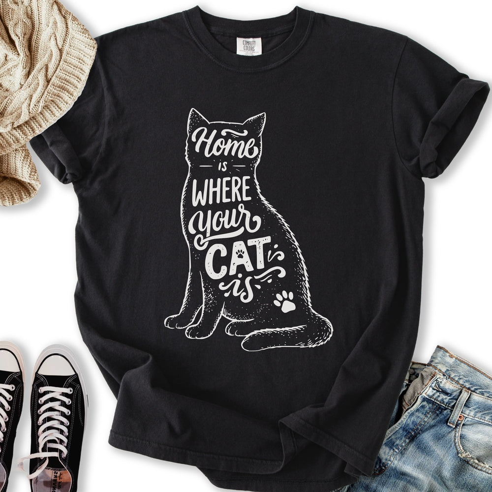 Where Your Cat Is T-Shirt