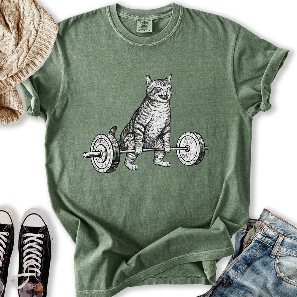 Deadlift Cat T-Shirt