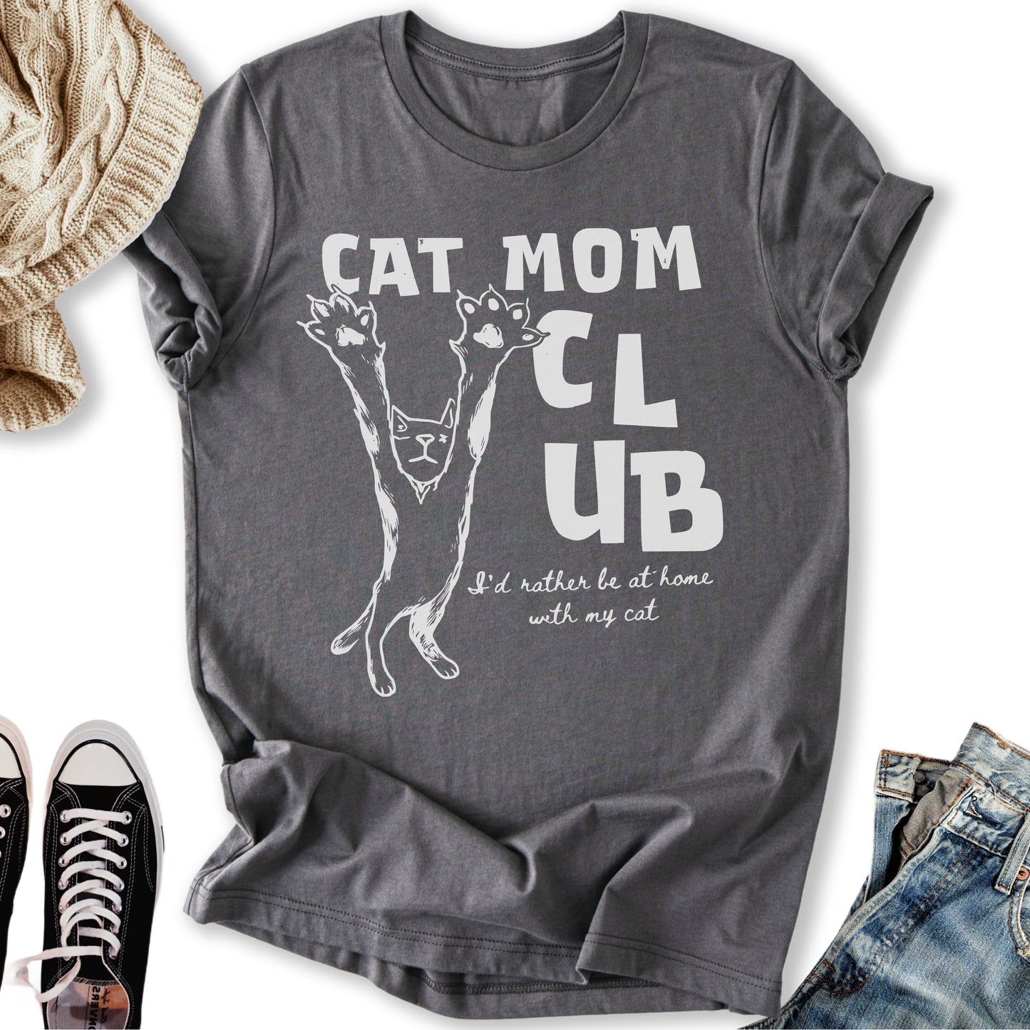 Cat Mom Club II T-Shirt