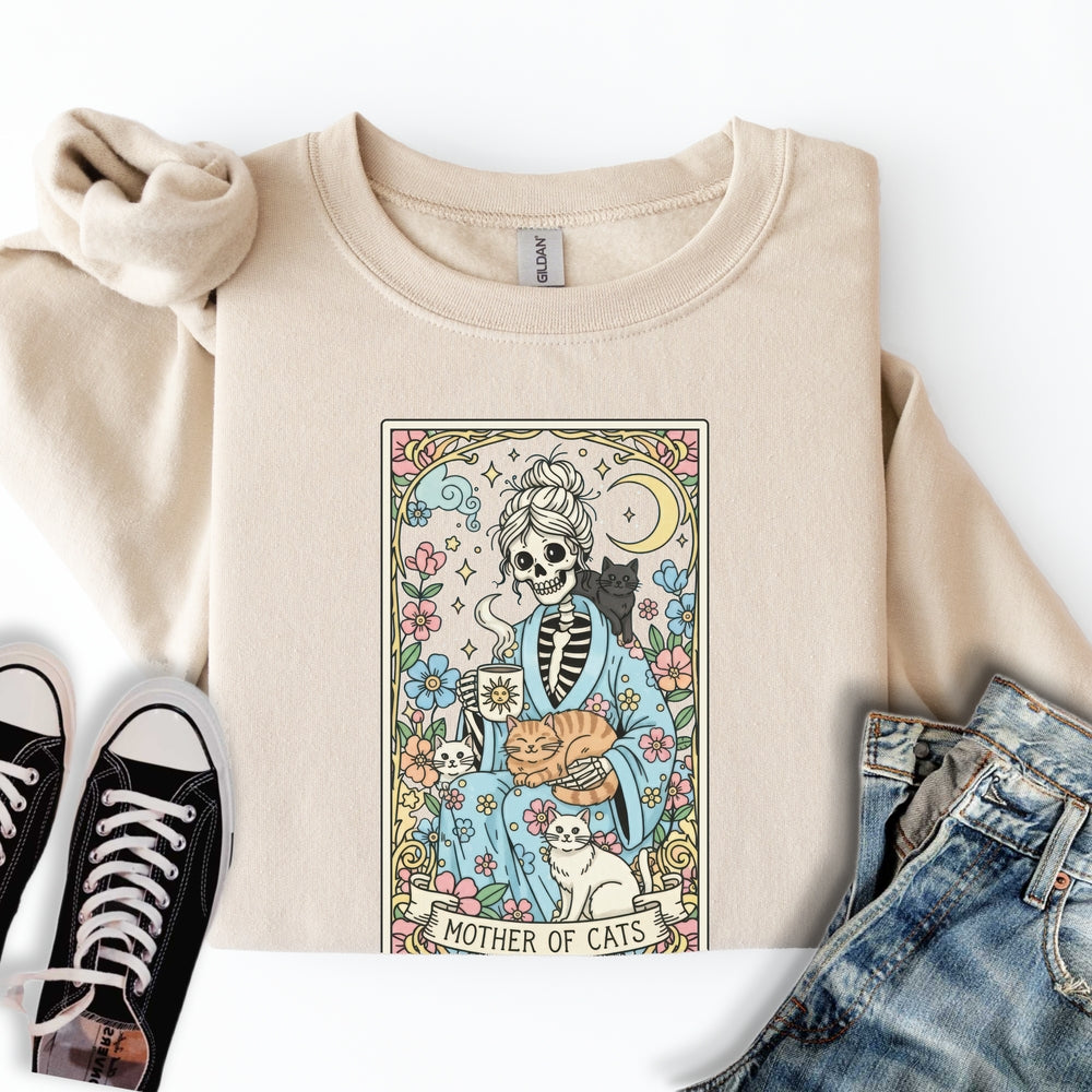 Mother of Cats Tarot Sweatshirt