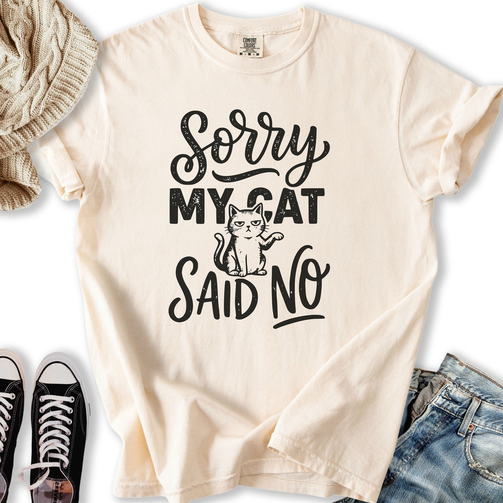 Cat Said No T-Shirt