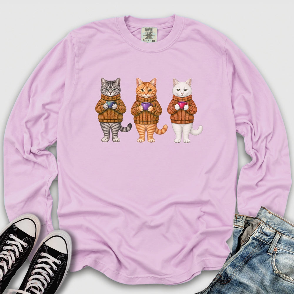 Cozy Cats Long Sleeve Tee