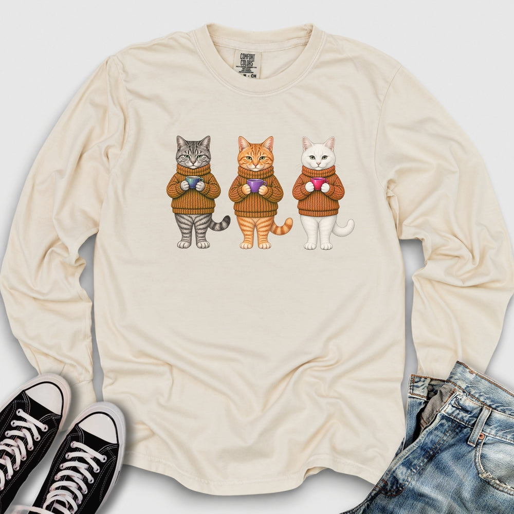 Cozy Cats Long Sleeve Tee